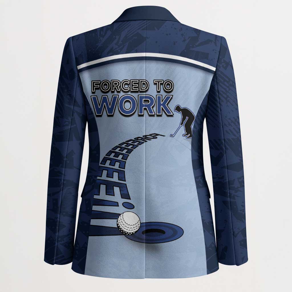 Golf Blazer Sporty Style Navy - Wonder Print Shop