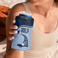 Golf 4 in 1 Can Cooler Tumbler Sporty Style Navy - Wonder Print Shop