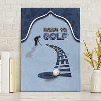 Golf Canvas Wall Art Sporty Style Navy - Wonder Print Shop