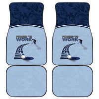 Golf Car Mats Sporty Style Navy - Wonder Print Shop