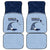 Golf Car Mats Sporty Style Navy - Wonder Print Shop