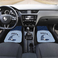 Golf Car Mats Sporty Style Navy - Wonder Print Shop