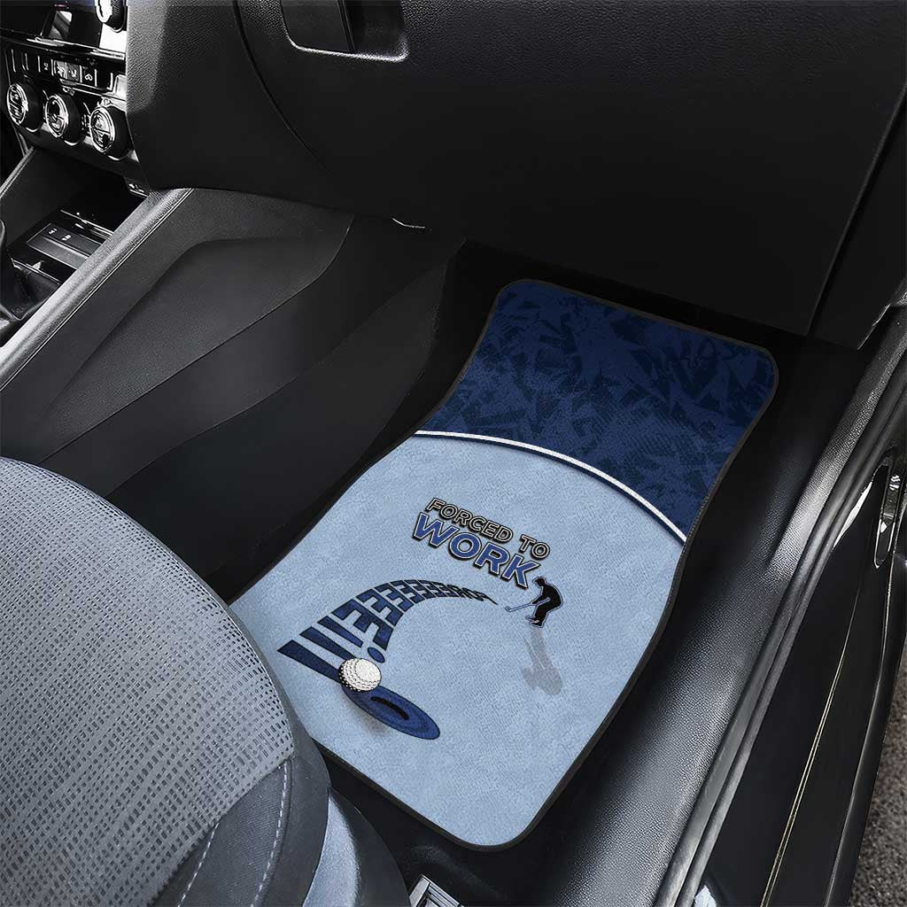 Golf Car Mats Sporty Style Navy - Wonder Print Shop