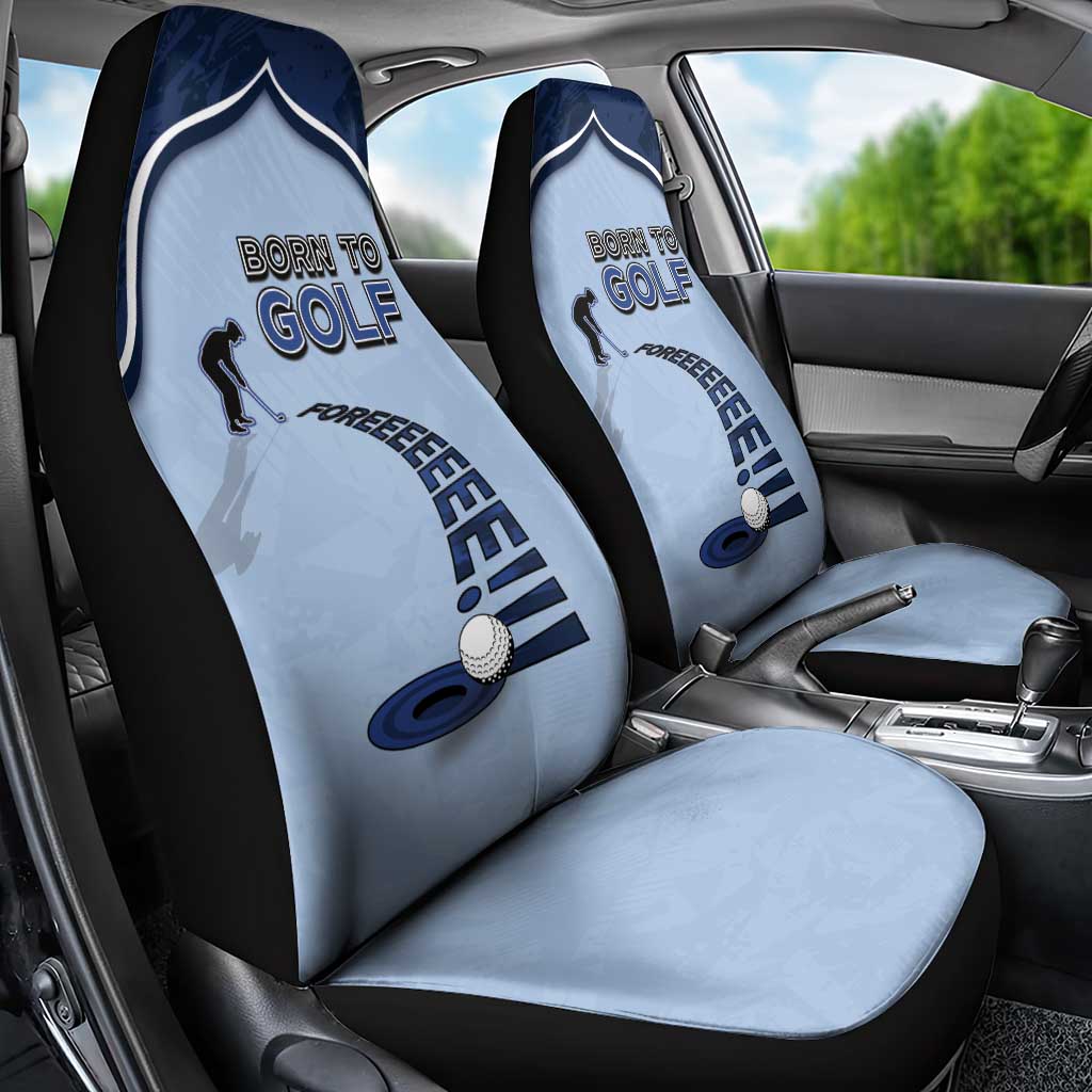 Golf Car Seat Cover Sporty Style Navy - Wonder Print Shop