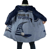 Golf Cloak Sporty Style Navy - Wonder Print Shop