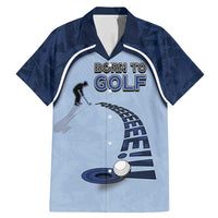 Golf Family Matching Mermaid Dress and Hawaiian Shirt Sporty Style Navy - Wonder Print Shop
