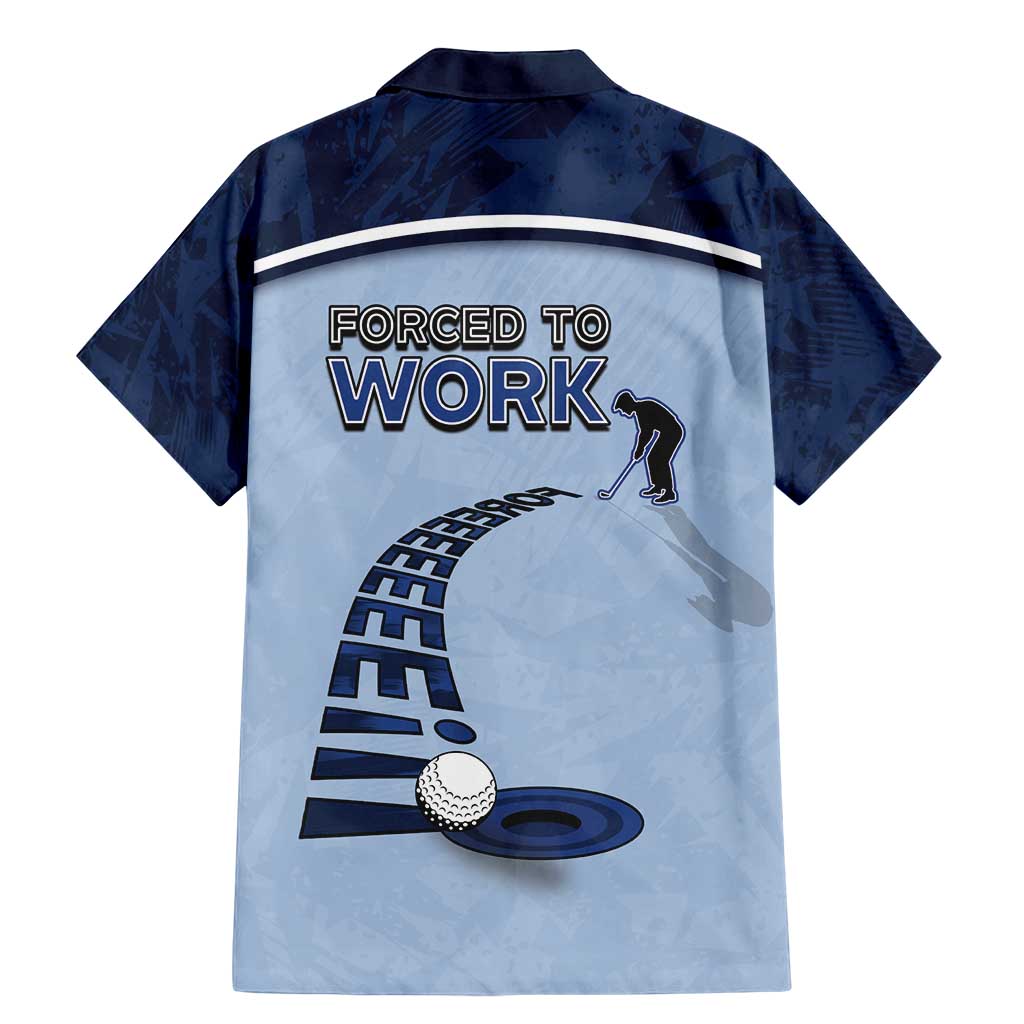 Golf Family Matching Mermaid Dress and Hawaiian Shirt Sporty Style Navy - Wonder Print Shop
