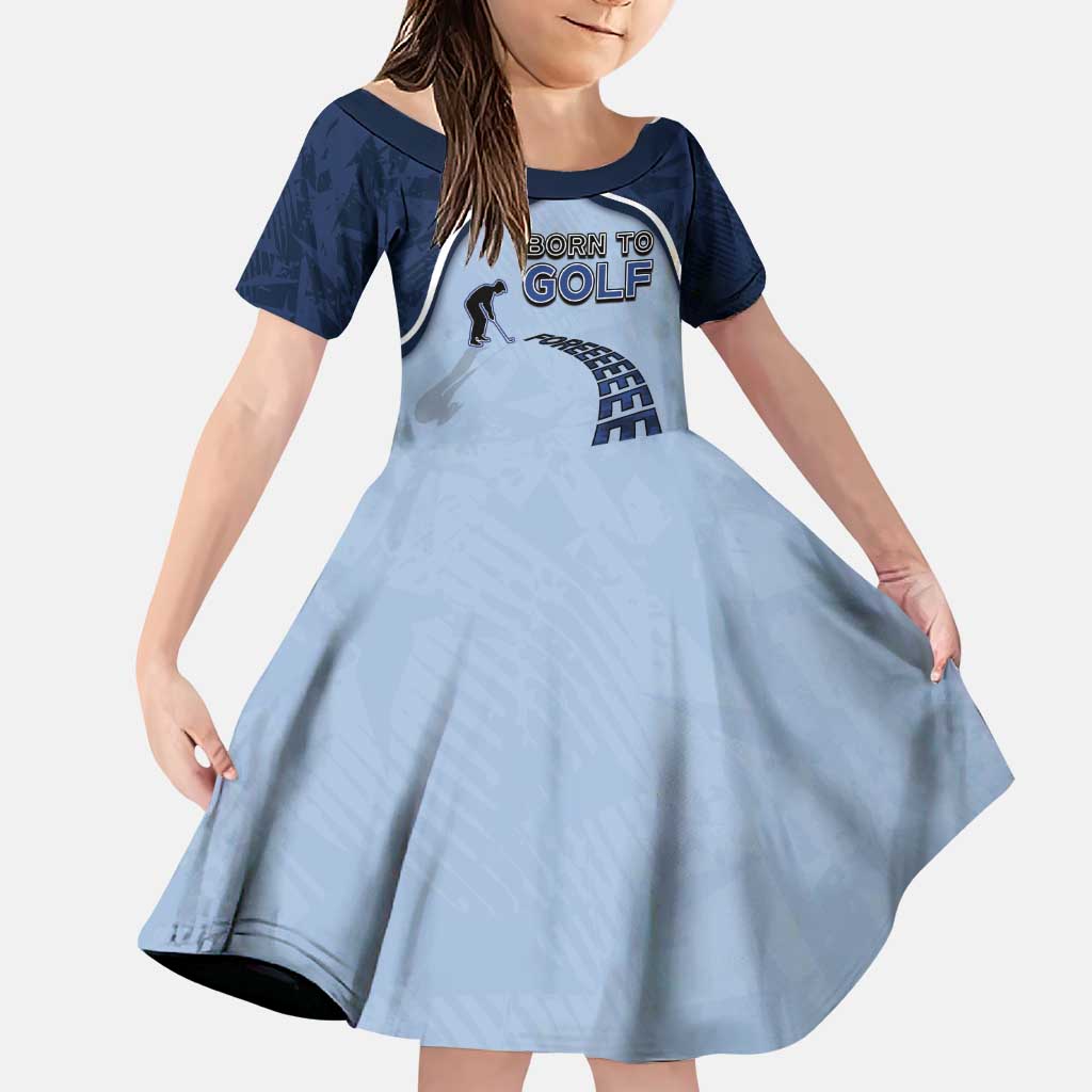 Golf Family Matching Puletasi and Hawaiian Shirt Sporty Style Navy - Wonder Print Shop