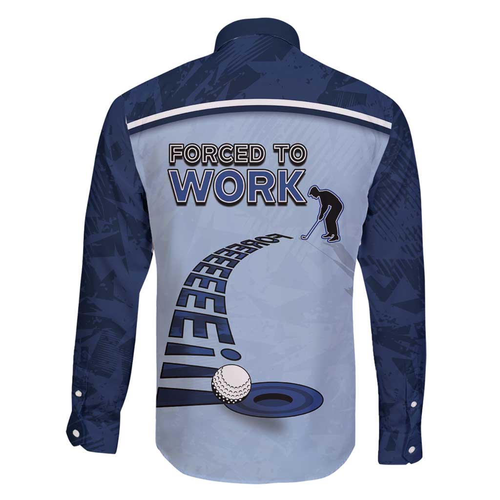 Golf Family Matching Summer Maxi Dress and Hawaiian Shirt Sporty Style Navy - Wonder Print Shop