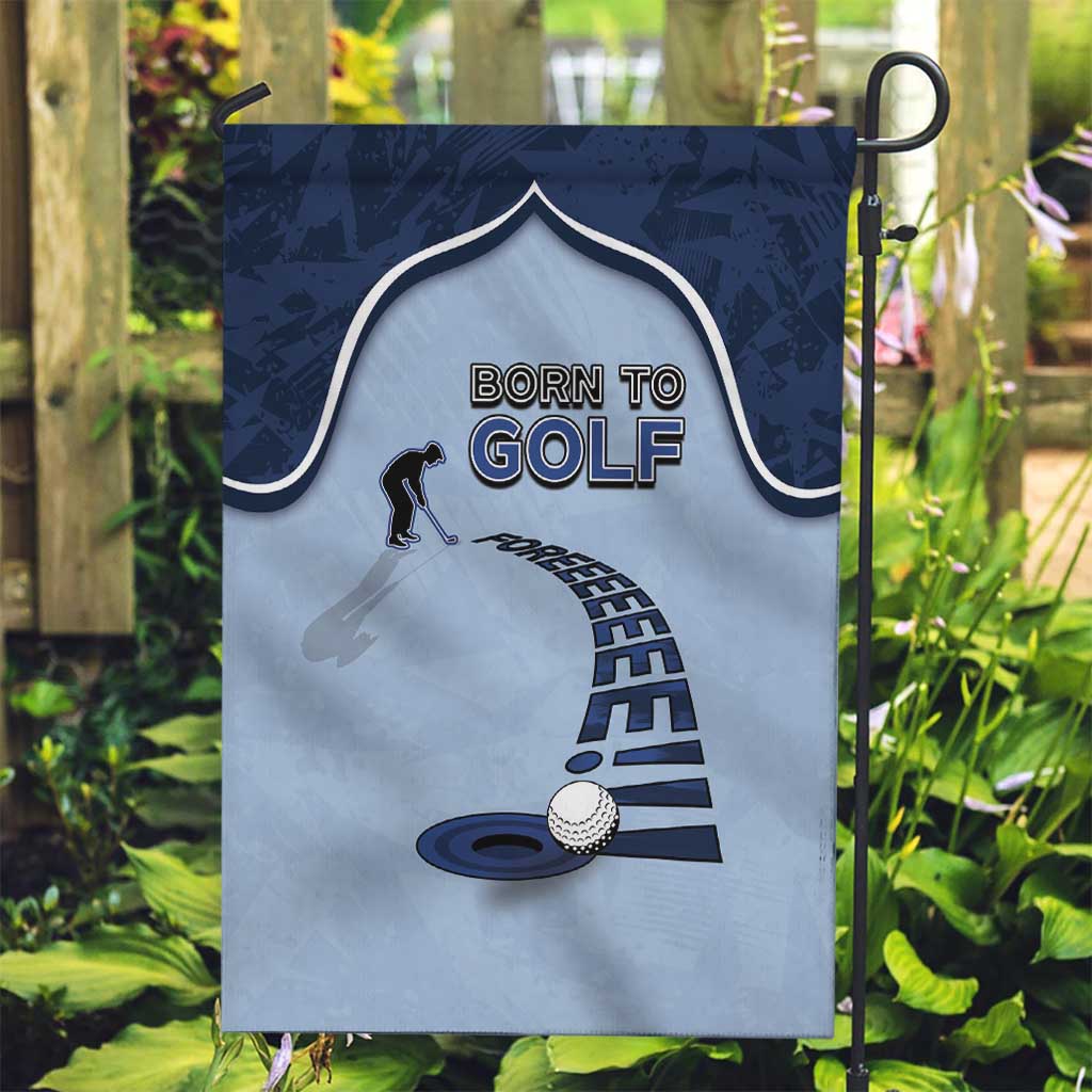 Golf Garden Flag Sporty Style Navy - Wonder Print Shop