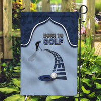 Golf Garden Flag Sporty Style Navy - Wonder Print Shop