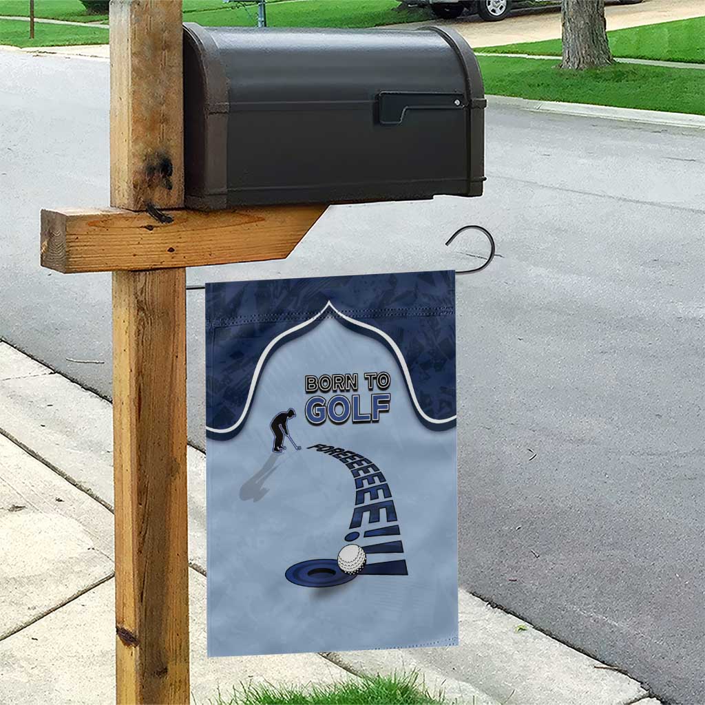 Golf Garden Flag Sporty Style Navy - Wonder Print Shop