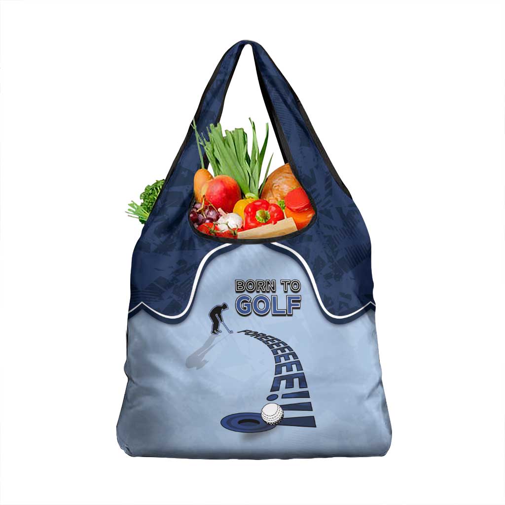 Golf Grocery Bag Sporty Style Navy - Wonder Print Shop