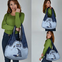 Golf Grocery Bag Sporty Style Navy - Wonder Print Shop