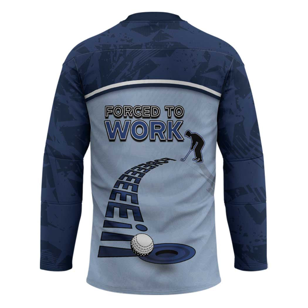 Golf Hockey Jersey Sporty Style Navy - Wonder Print Shop