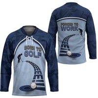 Golf Hockey Jersey Sporty Style Navy - Wonder Print Shop
