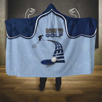 Golf Hooded Blanket Sporty Style Navy - Wonder Print Shop