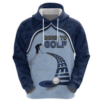 Golf Hoodie Sporty Style Navy - Wonder Print Shop