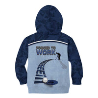 Golf Kid Hoodie Sporty Style Navy - Wonder Print Shop