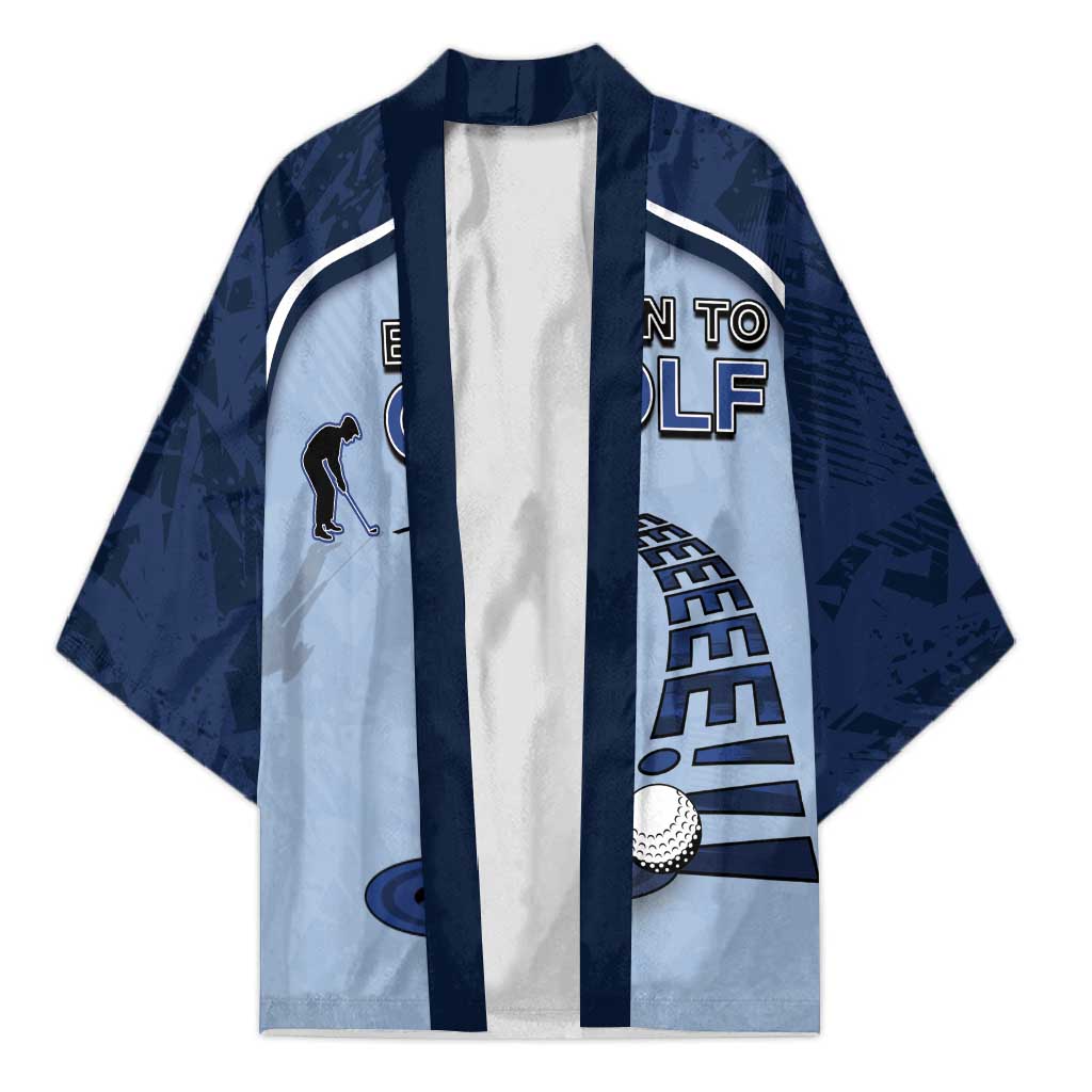 Golf Kimono Sporty Style Navy - Wonder Print Shop