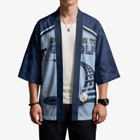 Golf Kimono Sporty Style Navy - Wonder Print Shop