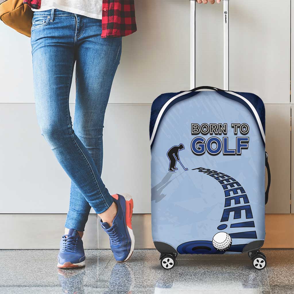 Golf Luggage Cover Sporty Style Navy - Wonder Print Shop