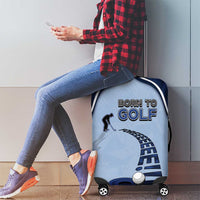 Golf Luggage Cover Sporty Style Navy - Wonder Print Shop