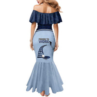 Golf Mermaid Dress Sporty Style Navy - Wonder Print Shop