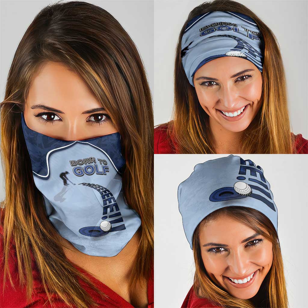 Golf Neck Gaiter Sporty Style Navy - Wonder Print Shop