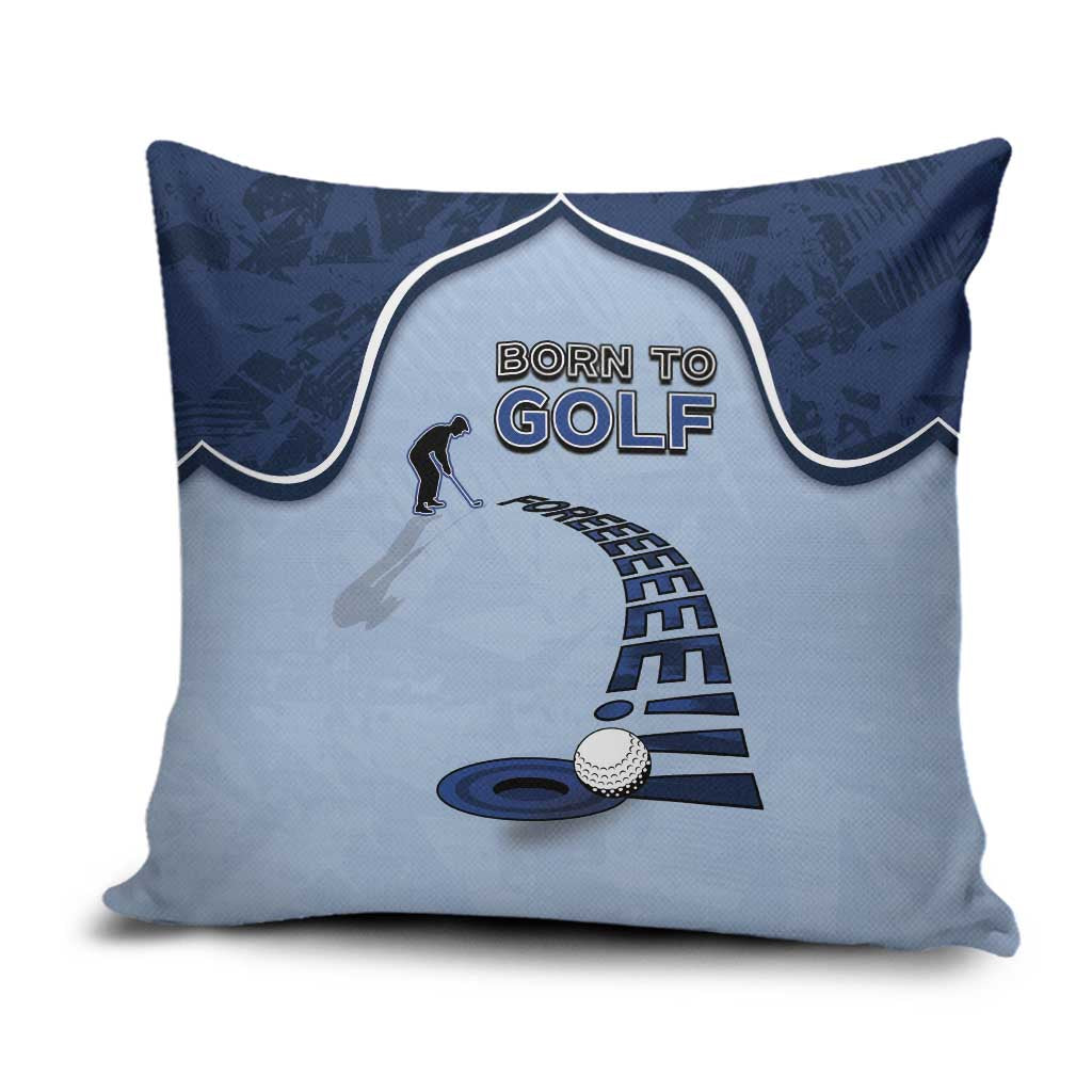 Golf Pillow Cover Sporty Style Navy - Wonder Print Shop