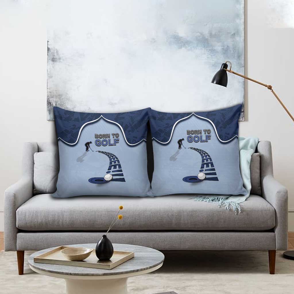 Golf Pillow Cover Sporty Style Navy - Wonder Print Shop