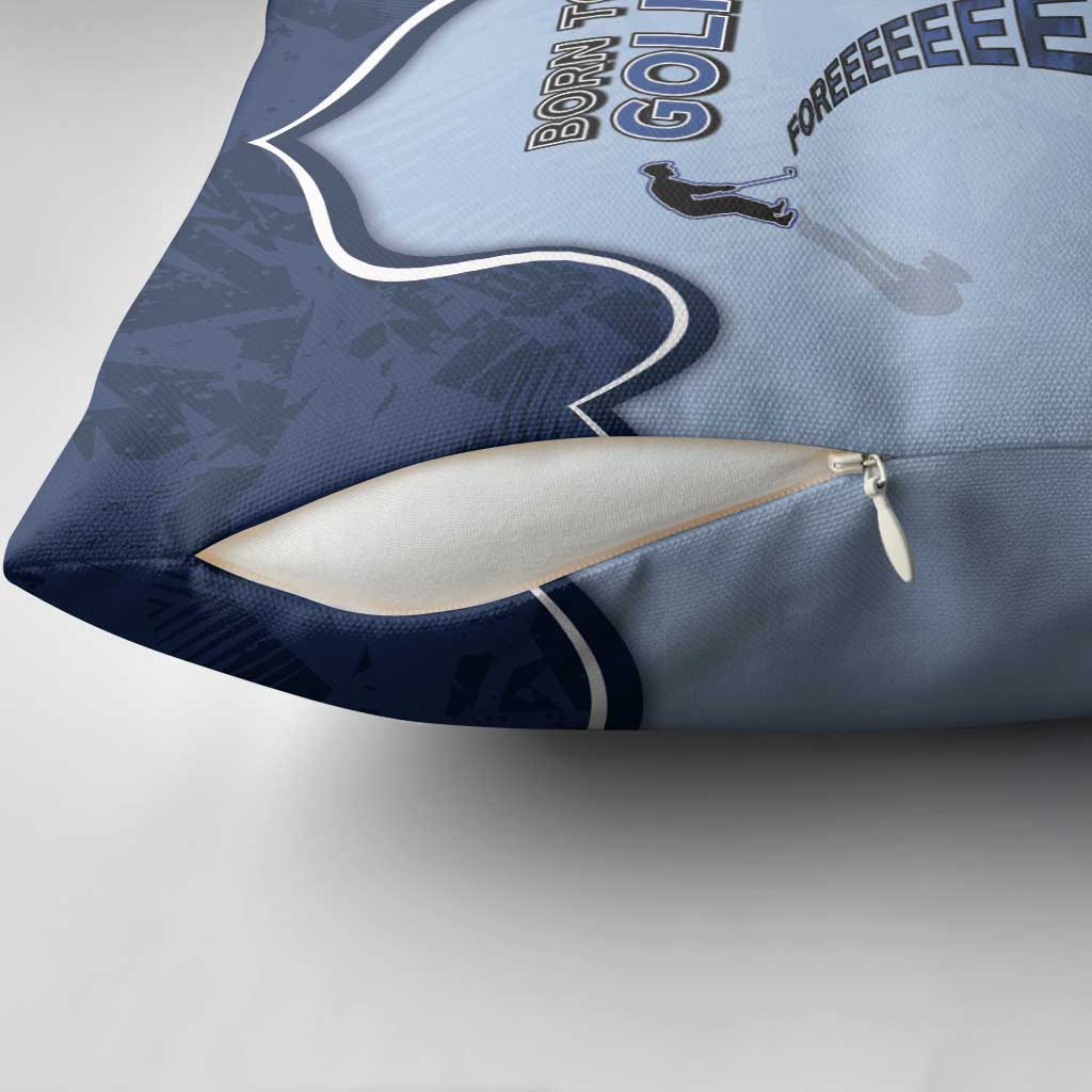 Golf Pillow Cover Sporty Style Navy - Wonder Print Shop