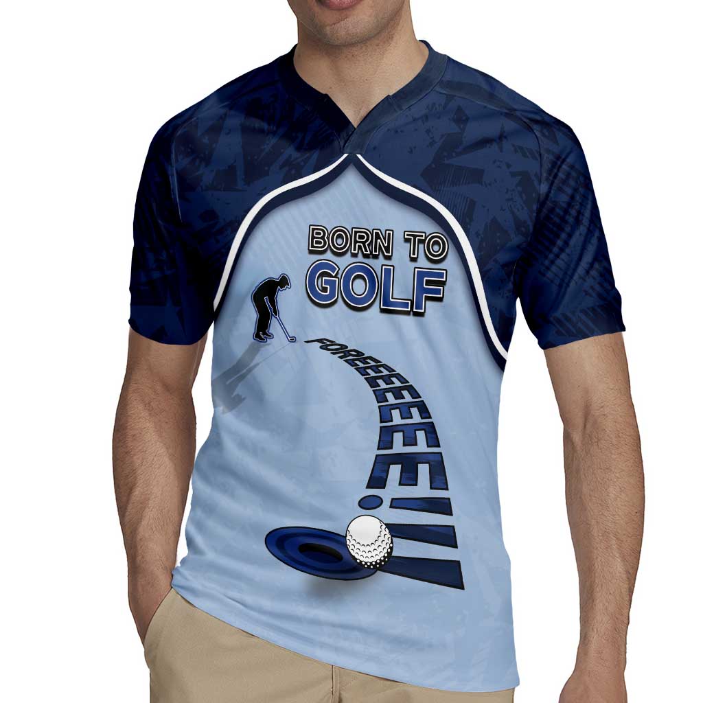 Golf Rugby Jersey Sporty Style Navy - Wonder Print Shop