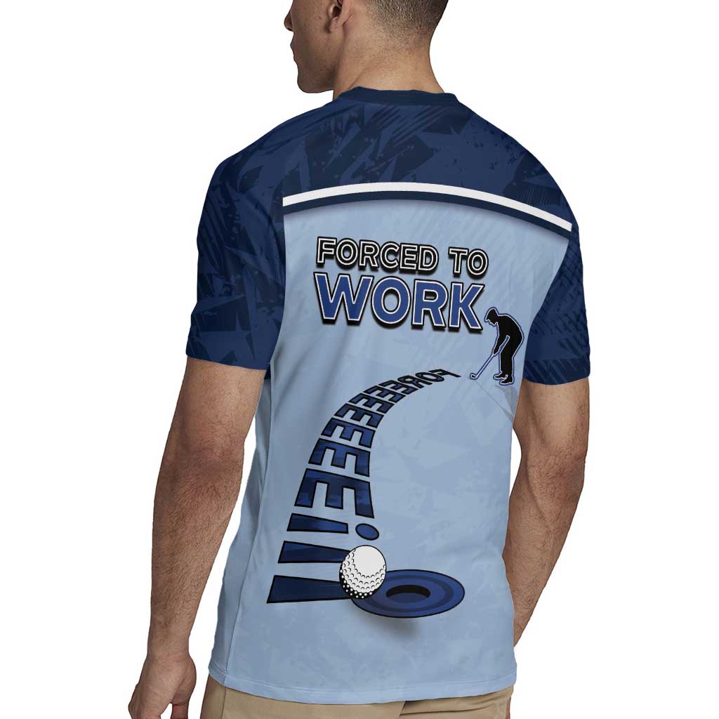 Golf Rugby Jersey Sporty Style Navy - Wonder Print Shop