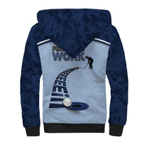 Golf Sherpa Hoodie Sporty Style Navy - Wonder Print Shop