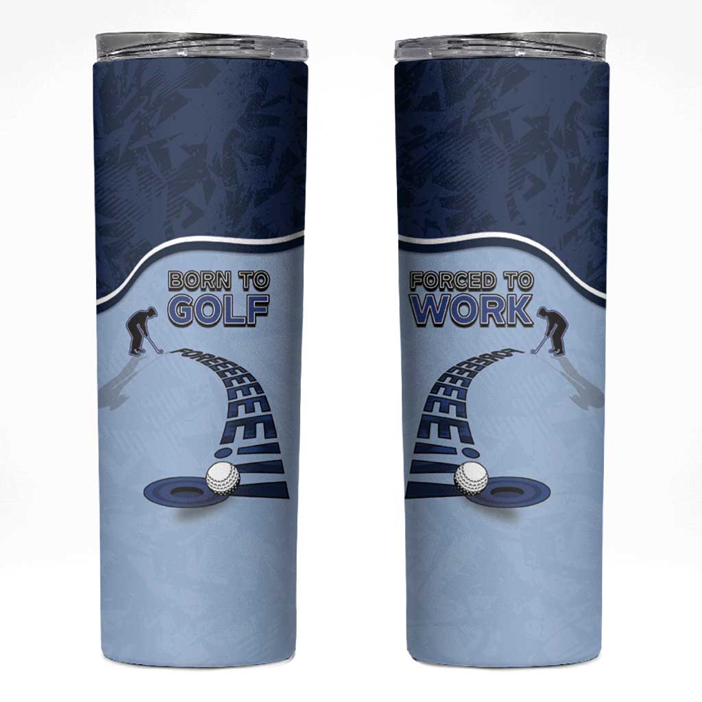Golf Skinny Tumbler Sporty Style Navy - Wonder Print Shop