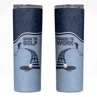 Golf Skinny Tumbler Sporty Style Navy - Wonder Print Shop