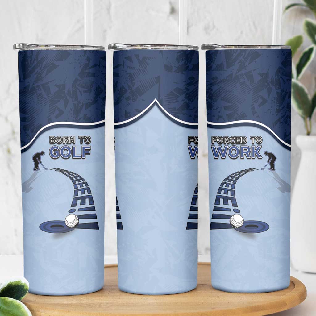 Golf Skinny Tumbler Sporty Style Navy - Wonder Print Shop