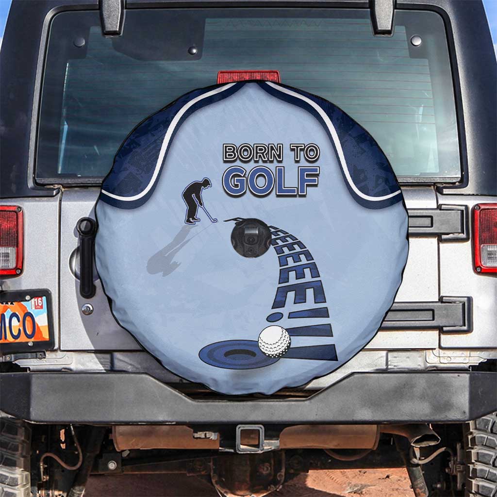 Golf Spare Tire Cover Sporty Style Navy - Wonder Print Shop