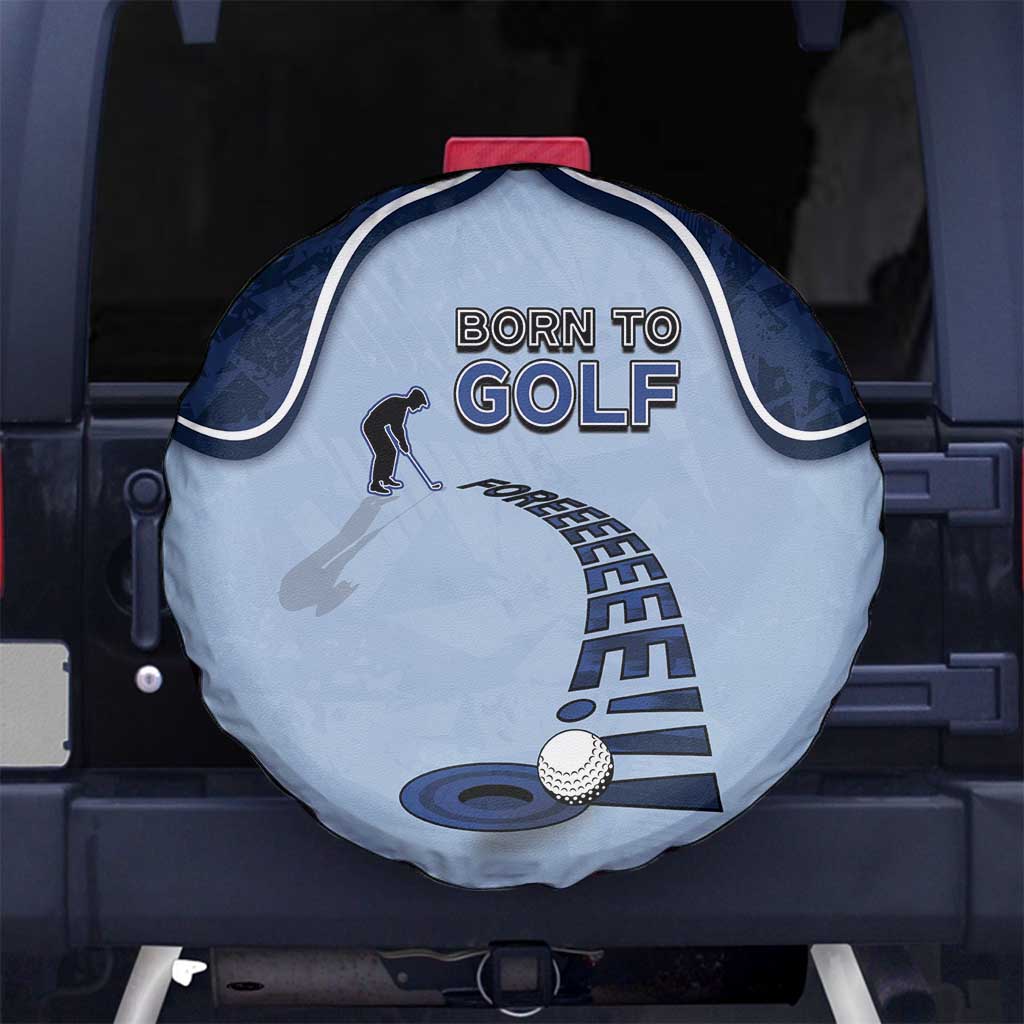 Golf Spare Tire Cover Sporty Style Navy - Wonder Print Shop