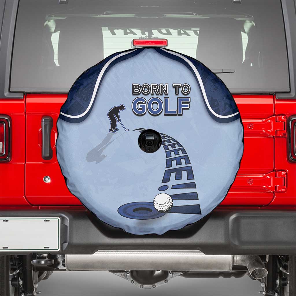 Golf Spare Tire Cover Sporty Style Navy - Wonder Print Shop