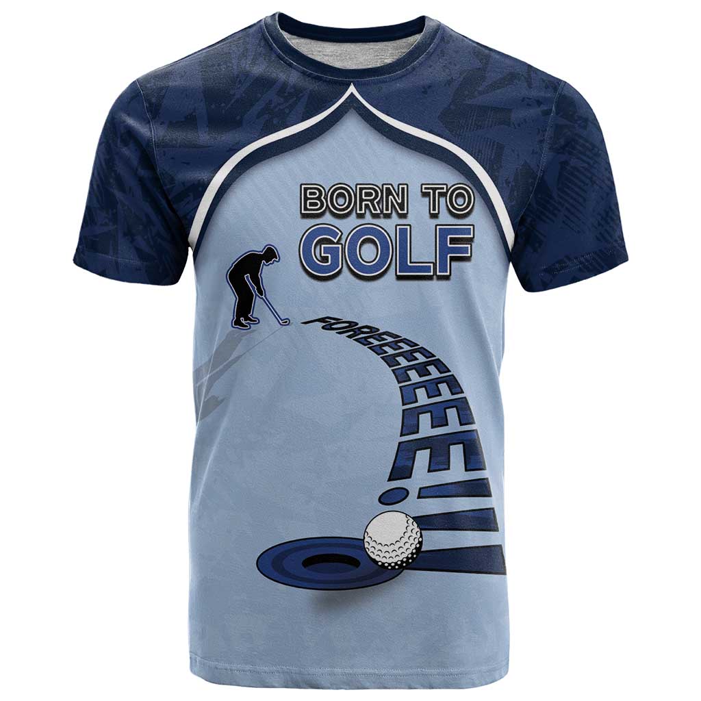 Golf T Shirt Sporty Style Navy - Wonder Print Shop