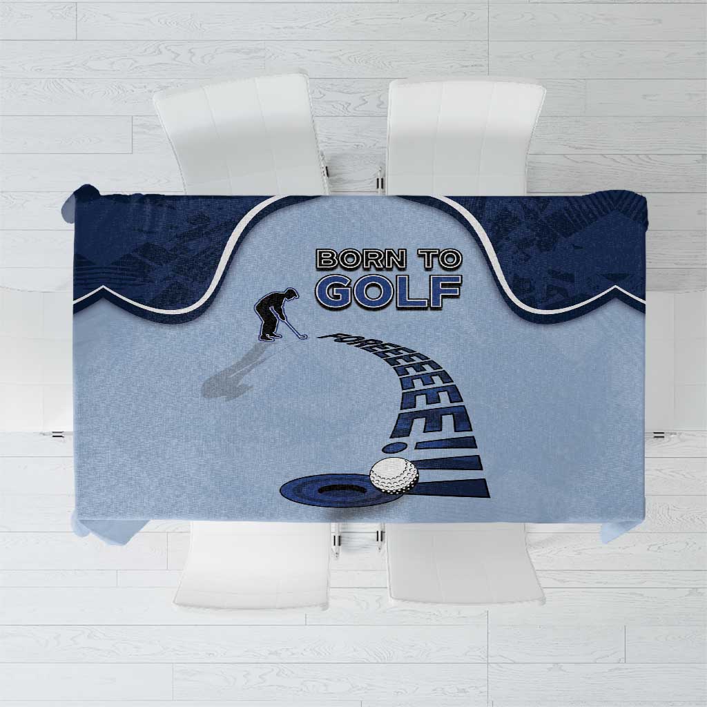 Golf Tablecloth Sporty Style Navy - Wonder Print Shop