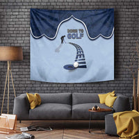 Golf Tapestry Sporty Style Navy - Wonder Print Shop