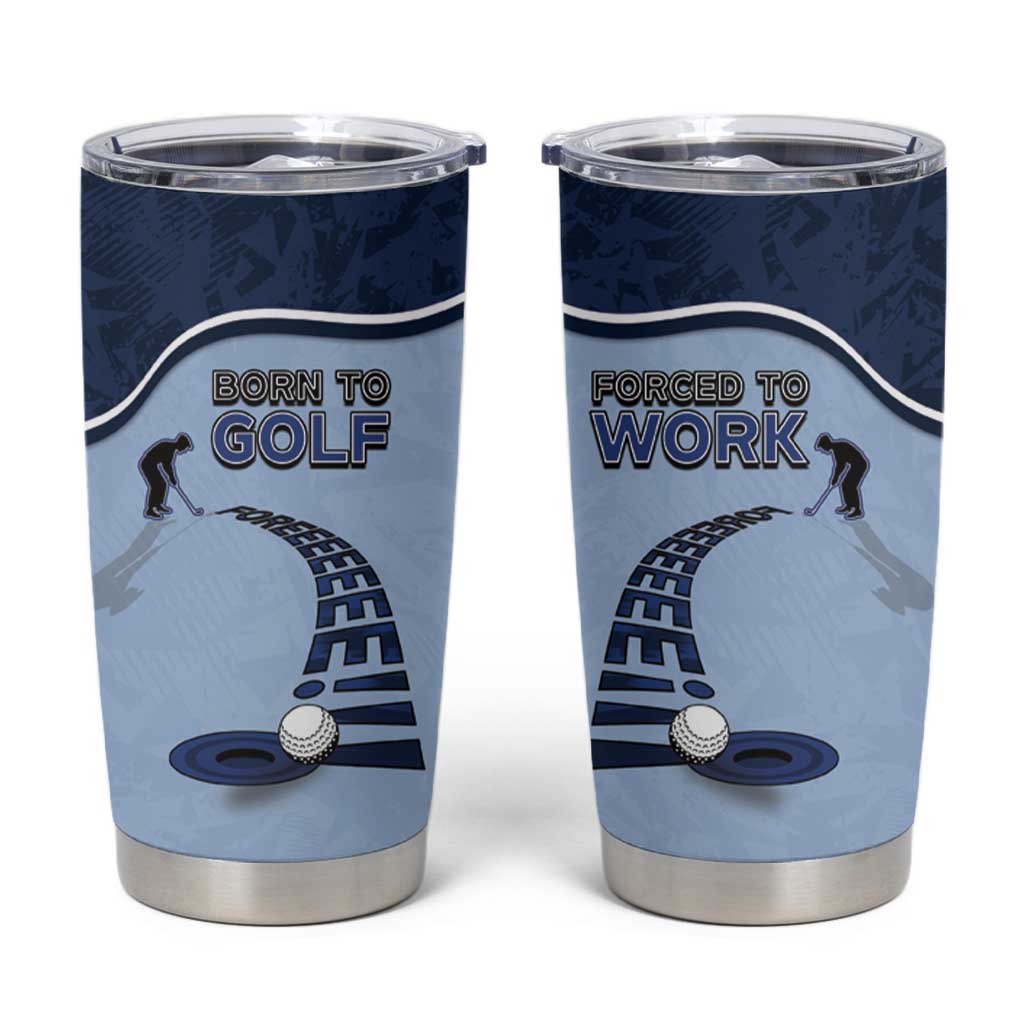 Golf Tumbler Cup Sporty Style Navy - Wonder Print Shop