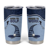 Golf Tumbler Cup Sporty Style Navy - Wonder Print Shop