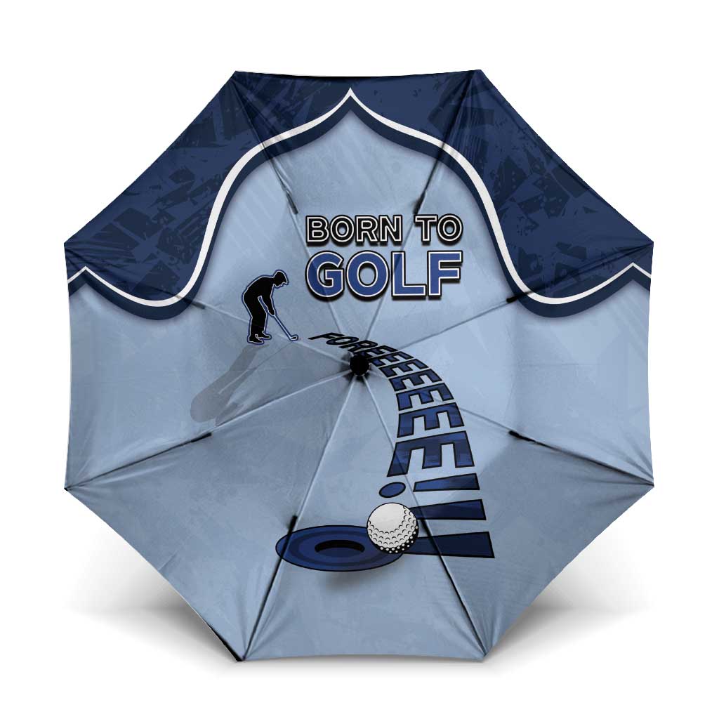 Golf Umbrella Sporty Style Navy - Wonder Print Shop