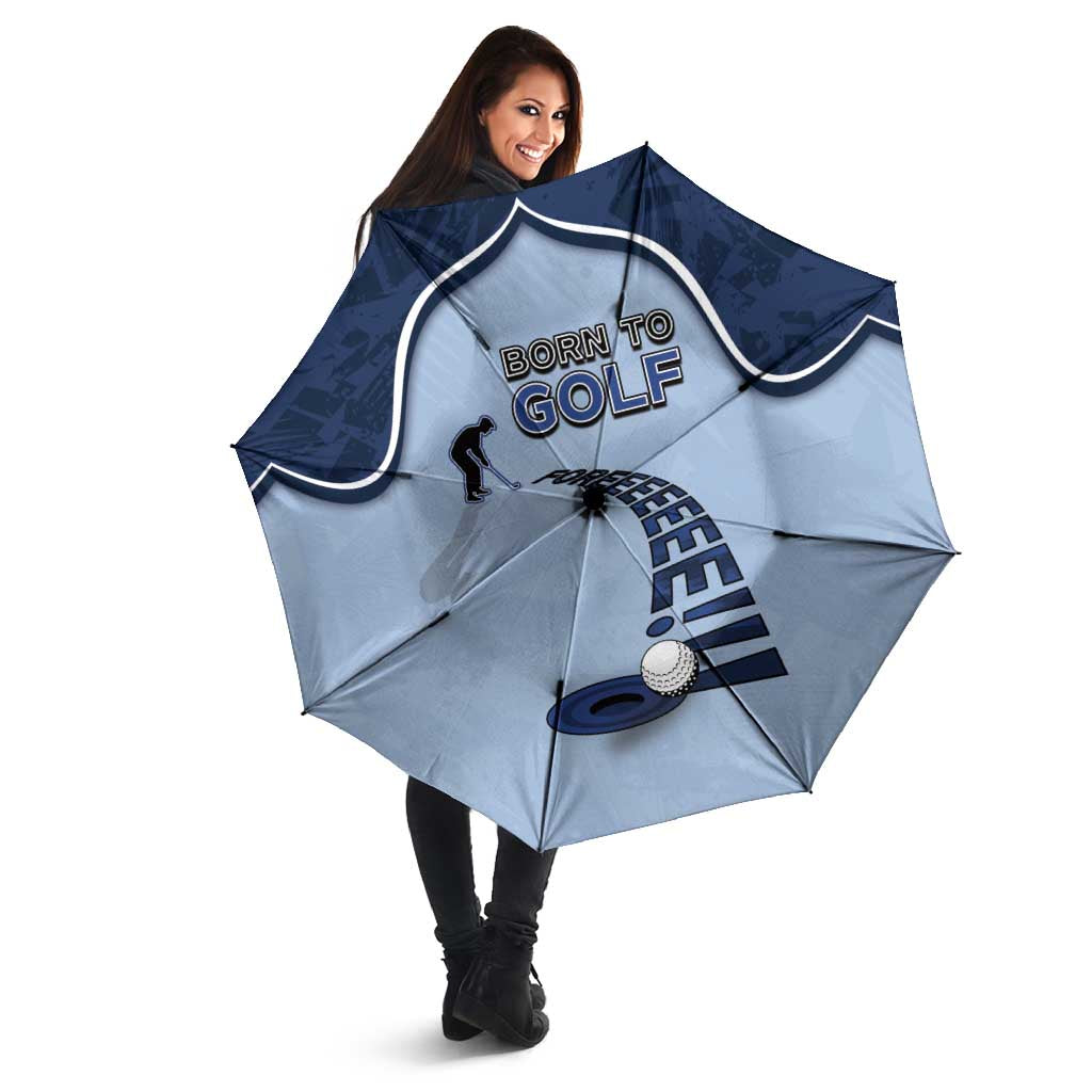 Golf Umbrella Sporty Style Navy - Wonder Print Shop