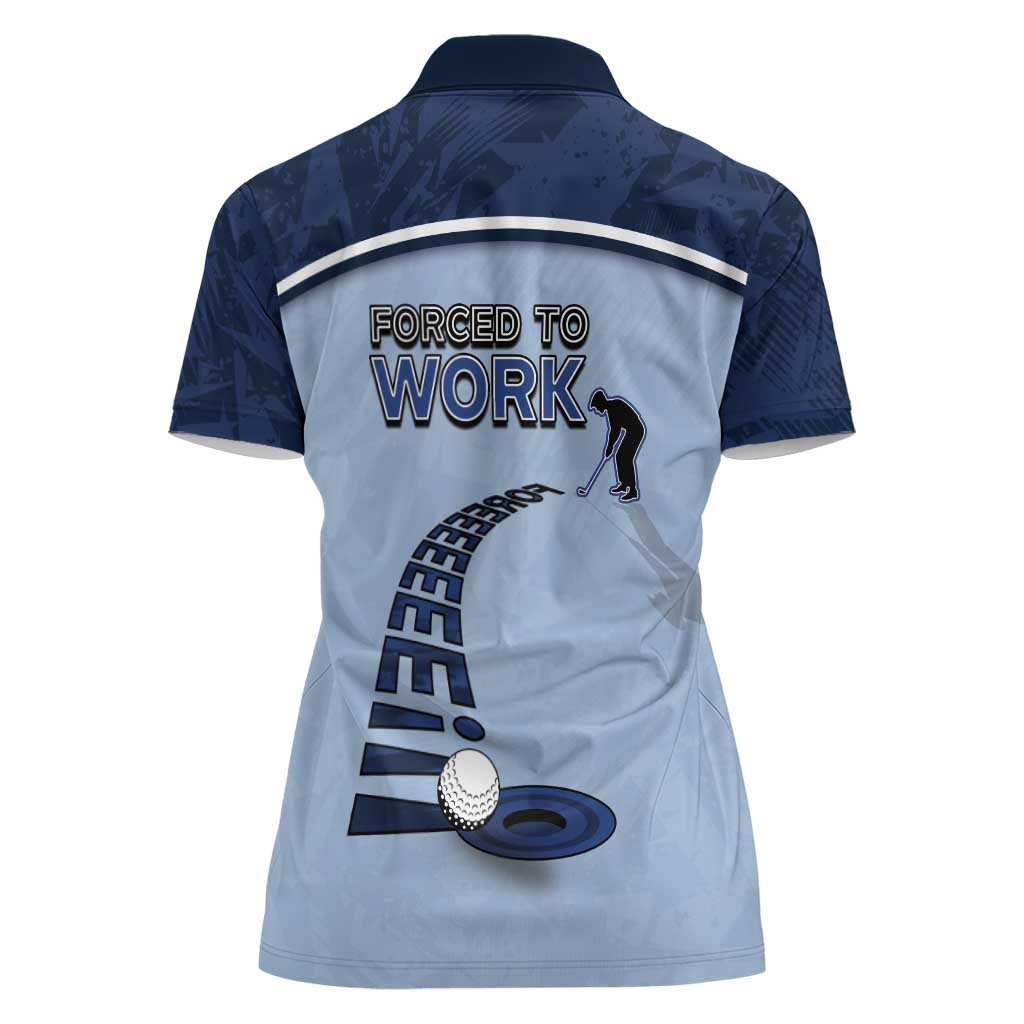 Golf Women Polo Shirt Sporty Style Navy - Wonder Print Shop