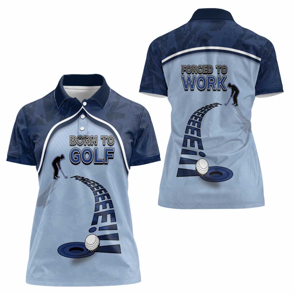 Golf Women Polo Shirt Sporty Style Navy - Wonder Print Shop